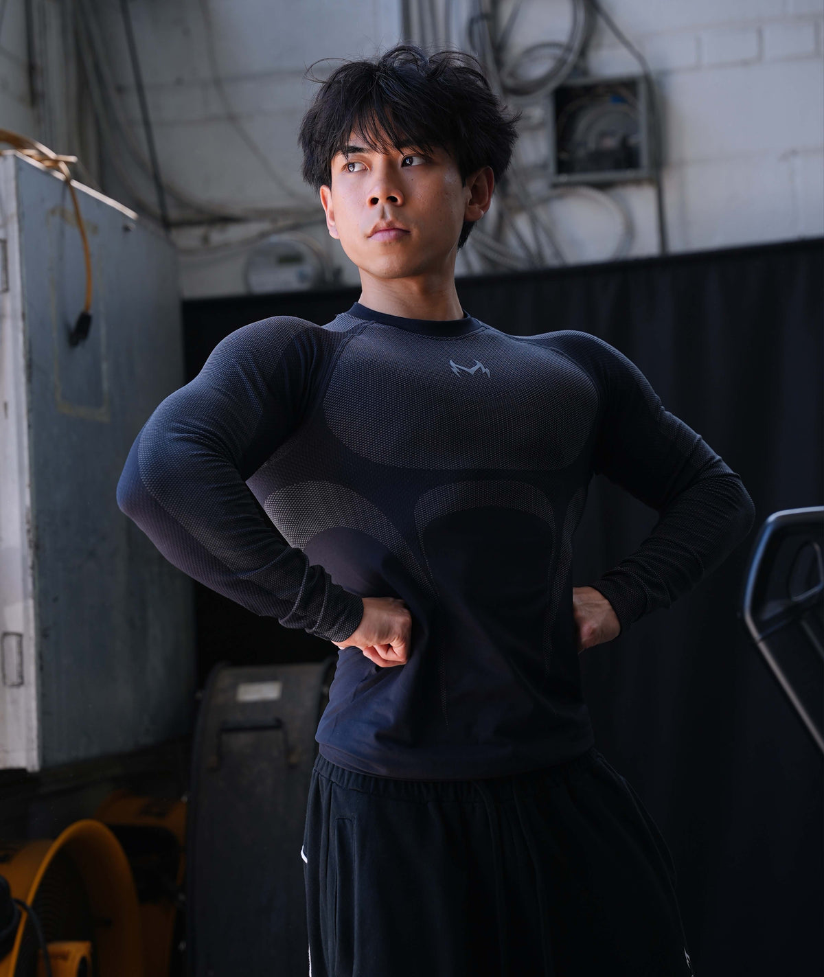 Slate Compression Long Sleeve