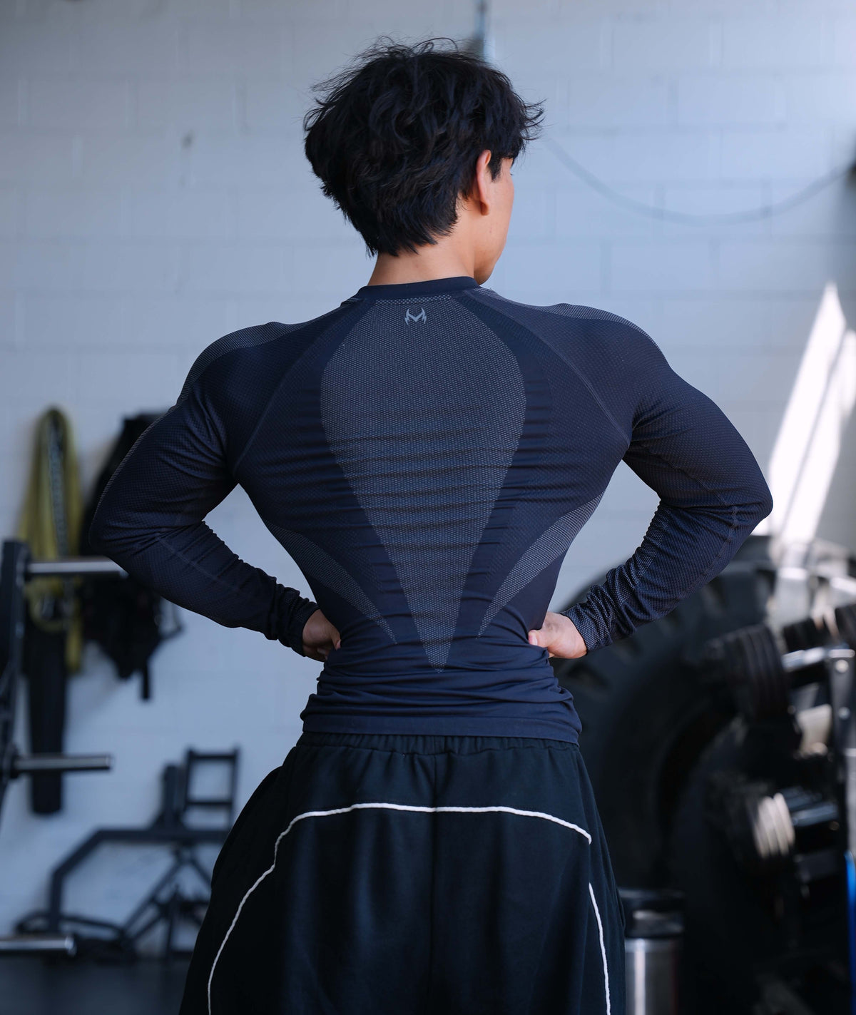 Slate Compression Long Sleeve