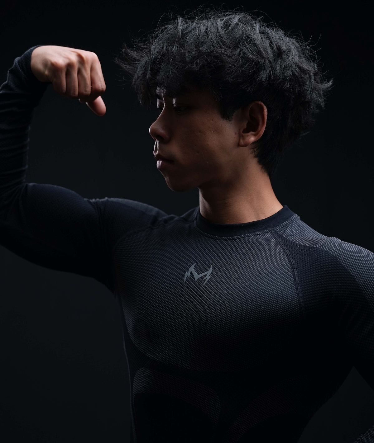 Slate Compression Long Sleeve