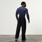 TRIBAL COMPRESSION NAVY LONG SLEEVE T SHIRT - 5