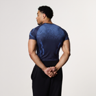 TRIBAL COMPRESSION NAVY SHORT SLEEVE T SHIRT