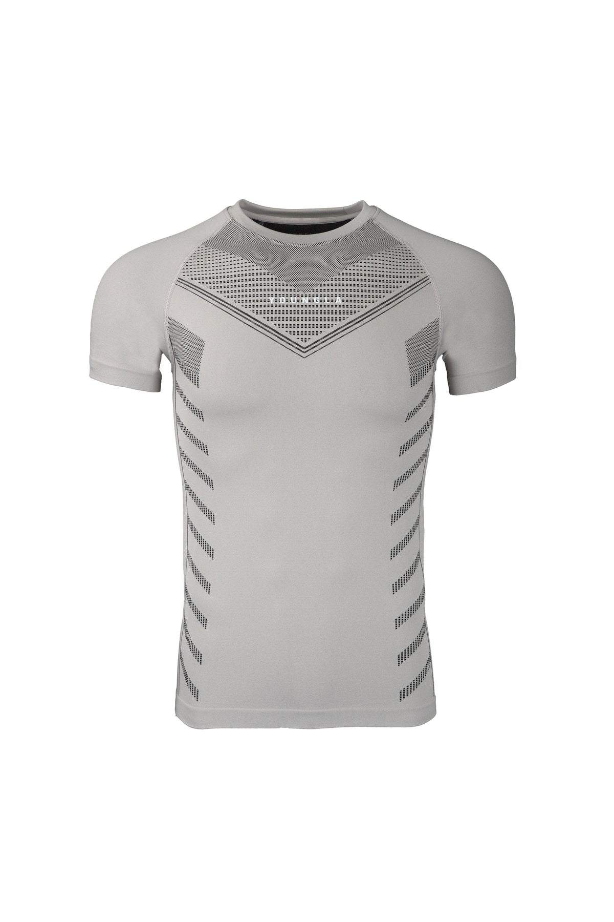 Superhero Compression Tees - Cement Shade - High Definition View 2