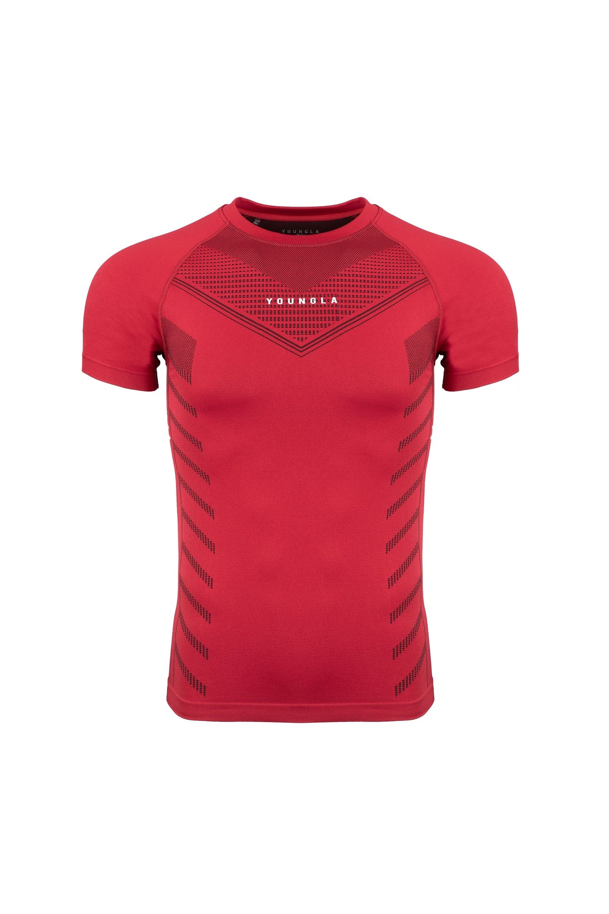 Superhero Compression Tees - Red - High Definition View 2