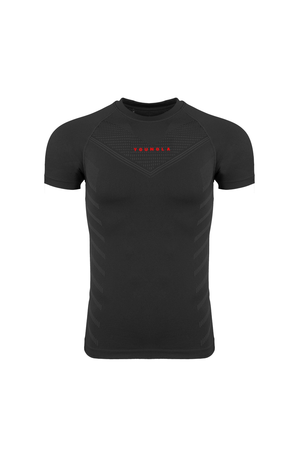 Superhero Compression Tees - Black - High Definition View 3