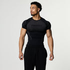Tribal Compression Black Short Sleeve T-Shirt