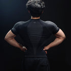 Slate Compression Tee  Short Slevees ( Black )