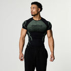 TRIBAL COMPRESSION MINT SHORT SLEEVE T SHIRT - 1