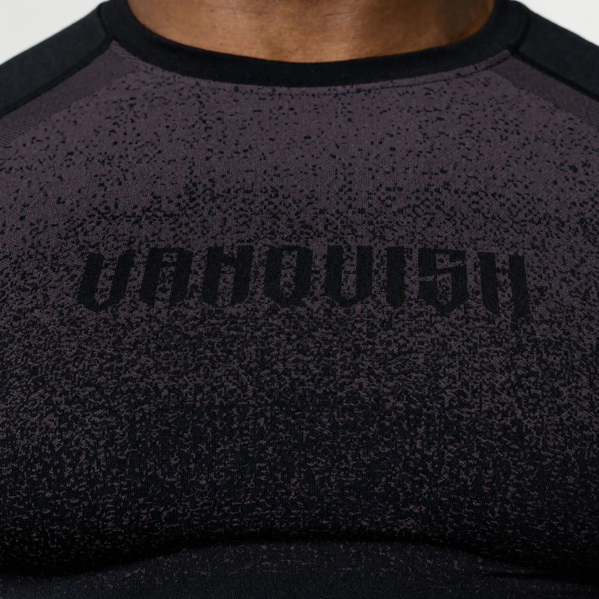TRIBAL COMPRESSION PURPLE SHORT SLEEVE T SHIRT - 3