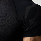 TRIBAL COMPRESSION BLACK SHORT SLEEVE T SHIRT - 4