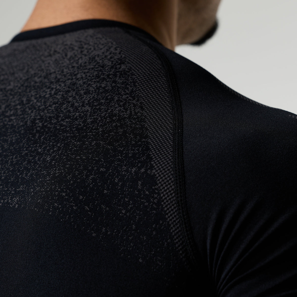 TRIBAL COMPRESSION BLACK SHORT SLEEVE T SHIRT - 3