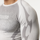 TRIBAL COMPRESSION LIGHT GREY LONG SLEEVE T SHIRT