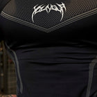 Warrior X Compression Tees - Black & Red - High Definition View 2