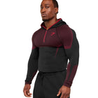 Onyx 5.0 Seamless Hoodie - Black/Carmine Red