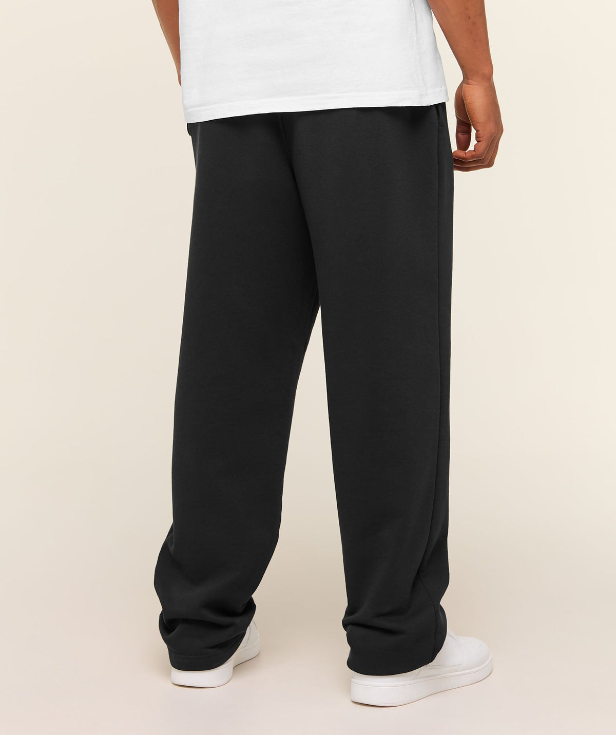 Gymshark Crest Straight Leg Joggers Black