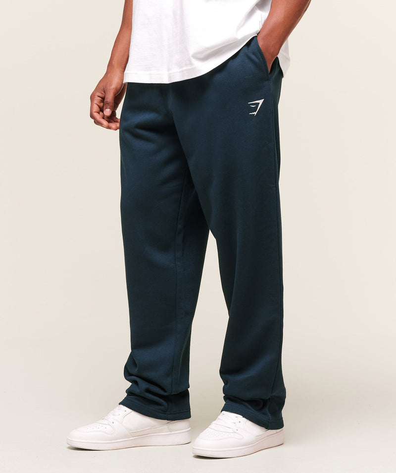 Crest Straight Leg Joggers - Blue